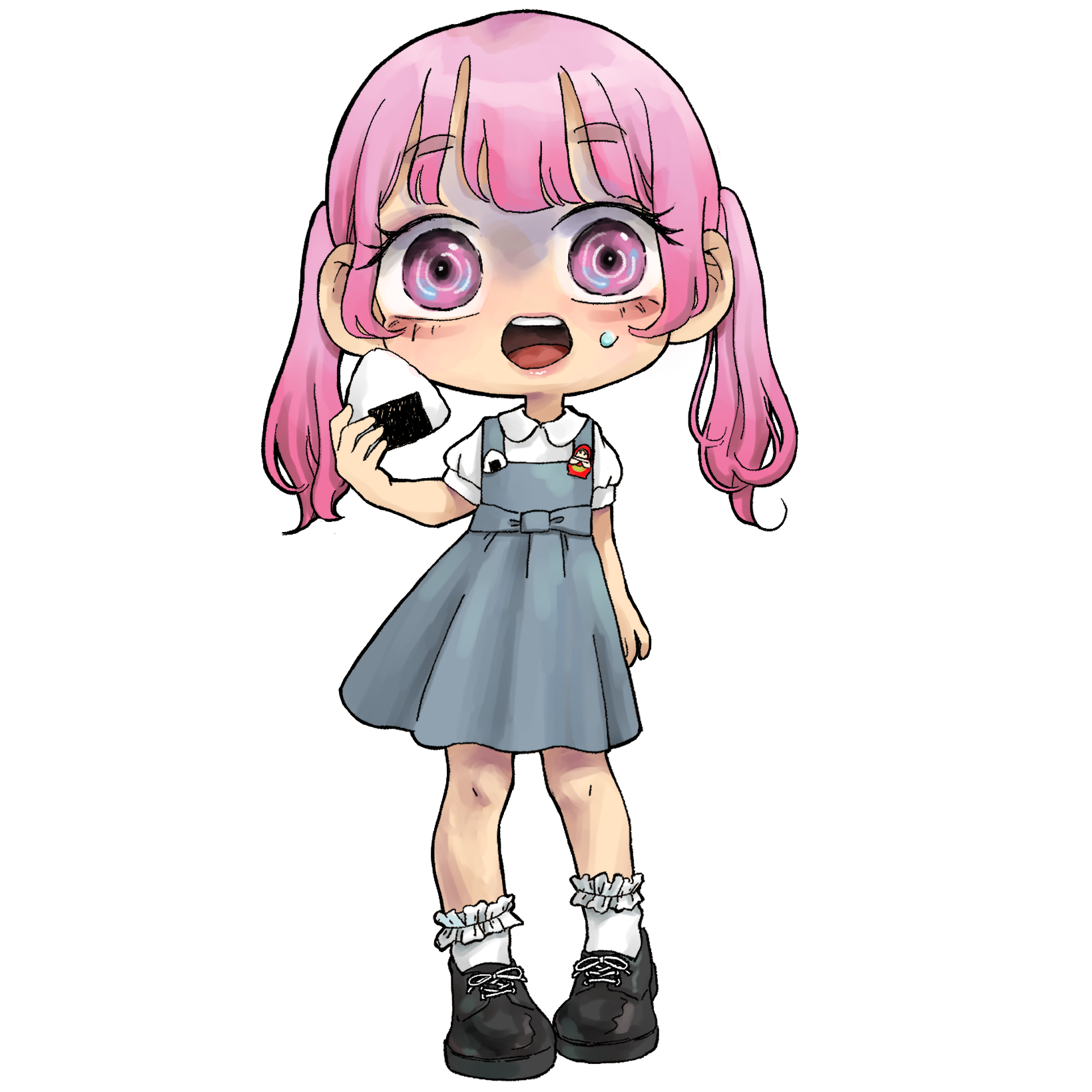 おにちゃん驚き顔